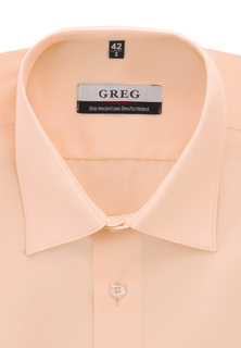 Рубашка мужская Greg 520/309/CR бежевая 38