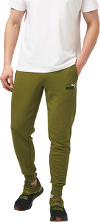 Спортивные брюки мужские PUMA ESS+ 2 Col Logo Pants TR cl зеленые S