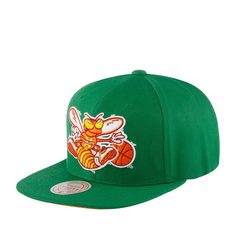 Бейсболка унисекс MITCHELL NESS 6HSSSH21296-CHOGREN зеленая one size Mitchell&Ness