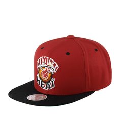 Бейсболка унисекс MITCHELL NESS HHSS5146-MHEYYPPPRED1 красно-черная one size Mitchell&Ness