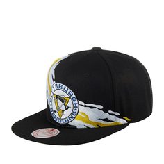Бейсболка унисекс MITCHELL NESS 6HSSSH22087-PPEBLCK черная one size Mitchell&Ness