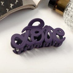 Заколка-краб NoBrand 7122713 микс, 1 шт