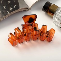 Заколка-краб NoBrand 7122708 микс, 1 шт