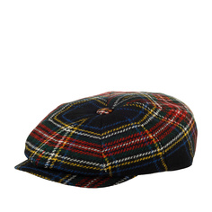 Кепка унисекс Lierys 6880304 8-PANEL CAP WOOL STEWART темно-зеленая, р.60