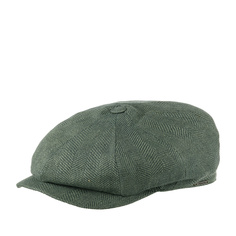 Кепка унисекс Wigens 102019 NEWSBOY CLASSIC CAP зеленая, р.58