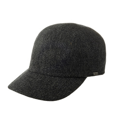 Бейсболка унисекс Wigens 130316 BASEBALL CLASSIC CAP темно-серая, р.57