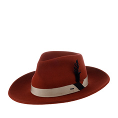 Шляпа унисекс Bailey 70661 KINNS коричнево-бордовая, р. 57