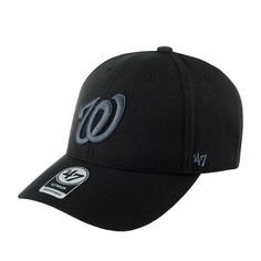 Бейсболка унисекс 47 BRAND B-MVP15WBV-BKC Washington Nationals MLB черная, one size