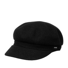 Кепка унисекс Kangol K3124HT Wool Enfield черная, р.59