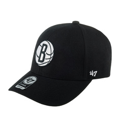 Бейсболка унисекс 47 BRAND K-MVP15WBV-BKB Brooklyn Nets NBA черная, one size