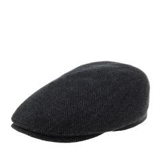 Кепка унисекс Lierys 6130501 IVY CAP VIRGIN WOOL темно-серая, р.62