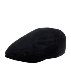 Кепка унисекс Lierys 6211103 DRIVER CAP CORDUROY черная, р.58