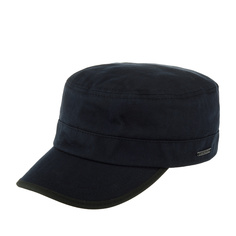 Кепка унисекс Stetson 7491501 ARMY CAP COTTON HERRINGBONE темно-синяя, р.61