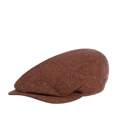 Кепка коппола унисекс Stetson 6380502 BELFAST WOOLRICH бордовая, р. 56