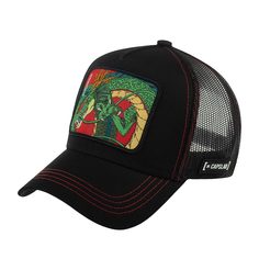 Бейсболка унисекс CAPSLAB CL/DBZ3/1/RON3 Dragon Ball Shenron черная, one size Capslab®