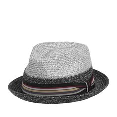 Шляпа унисекс Bailey 81722BH ROKIT серая / черная, р. 57