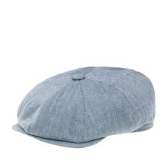 Кепка восьмиклинка унисекс CHRISTYS TOMMY csk100623 голубая, р. 55
