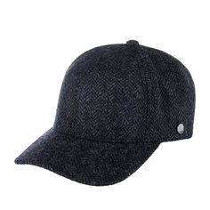 Бейсболка унисекс Lierys 7720503 BASEBALL CAP WOOL EF синяя, р. 61