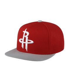 Бейсболка унисекс MITCHELL NESS 6HSSJS19078-HROSCWH Houston Rockets NBA красная / белая Mitchell&Ness