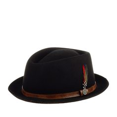Шляпа унисекс Stetson 1338107 DIAMOND WOOLFELT черная, р. 63