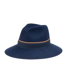 Шляпа женская HERMAN MAC NELLA синяя, р. 55