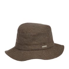Панама женская Seeberger 18339-0 BUCKET HAT светло-коричневая, р. 57