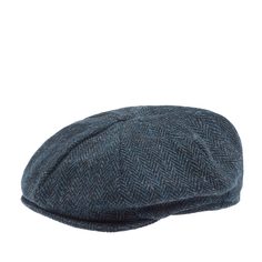 Кепка восьмиклинка унисекс HANNA HATS Eight Panel 95B2 темно-синяя / черная, р. 57