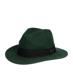 Шляпа унисекс HERMAN MAC COY зеленая, р. 57