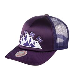 Бейсболка унисекс MITCHELL NESS HHSS3467-UJAYYPPPPURP Utah Jazz NBA фиолетовая, one size Mitchell&Ness