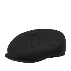Кепка восьмиклинка унисекс CHRISTYS BAKER BOY OVERSIZED csk100582 черная, р. 57