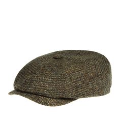 Кепка восьмиклинка унисекс Stetson 6840526 HATTERAS HARRIS TWEED коричневая, р. 56