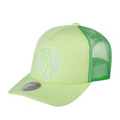 Бейсболка унисекс MITCHELL NESS 5HSSLD21130-BCEGREN Boston Celtics NBA светло-зеленая Mitchell&Ness