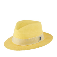 Шляпа унисекс Stetson 2478534 TRAVELLER TOYO желтая, р.55