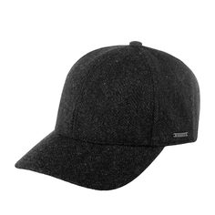 Бейсболка унисекс STETSON 7720502 WOOLRICH черная р 61