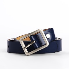 Ремень женский NoBrand 9720587 синий, 110 см