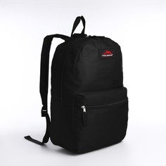Рюкзак мужской NoBrand 9875296 черный, 40х30х12 см
