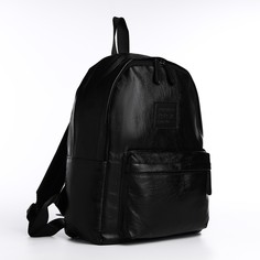 Рюкзак женский NoBrand 9868332 черный, 35х27х15 см