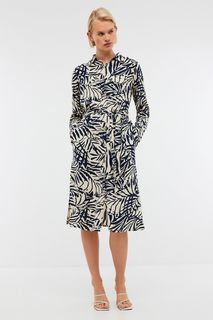 Платье женское Baon B4524129 синее 2XL