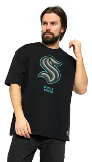 Футболка мужская Atributika&Club Сиэтл Кракен 310590 черная S