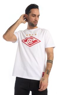 Футболка мужская Atributika&Club ФК Спартак 110880 белая XL