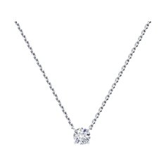Колье из золота 40/50 см Diamant 52-270-02319-1, бриллиант искусственный/рубин