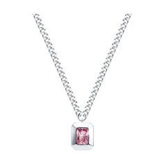 Колье из серебра 40/45 см SOKOLOV 94071092, фианит