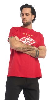 Футболка мужская Atributika&Club ФК Спартак 111030 красная M