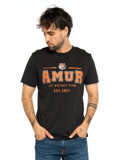 Футболка мужская Atributika&Club Амур 310730 черная 2XL