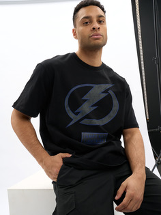 Футболка мужская Atributika&Club Тампа-Бэй Лайтнинг 310270 черная L