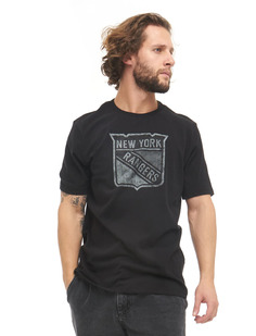 Футболка мужская Atributika&Club Нью-Йорк Рейнджерс 309740 черная 2XL