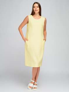 Платье женское Viserdi 10383 желтое 52 RU