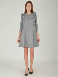 Платье женское Viserdi 4286 серое 44 RU