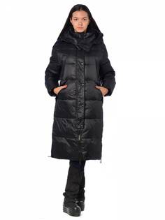 Пальто женское EVACANA 3923 черное 44 RU