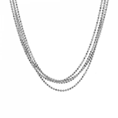 Ожерелье-цепь из серебра 50 см Golden Eagle 150BEAD8L4FTR.P.